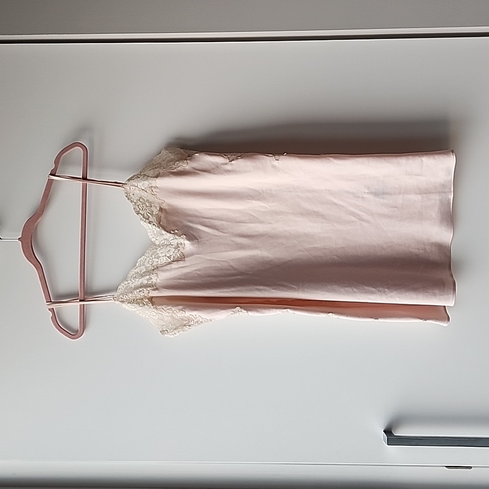 Vintage Lauren Ralph Lauren Lace Chemise Slip Dress